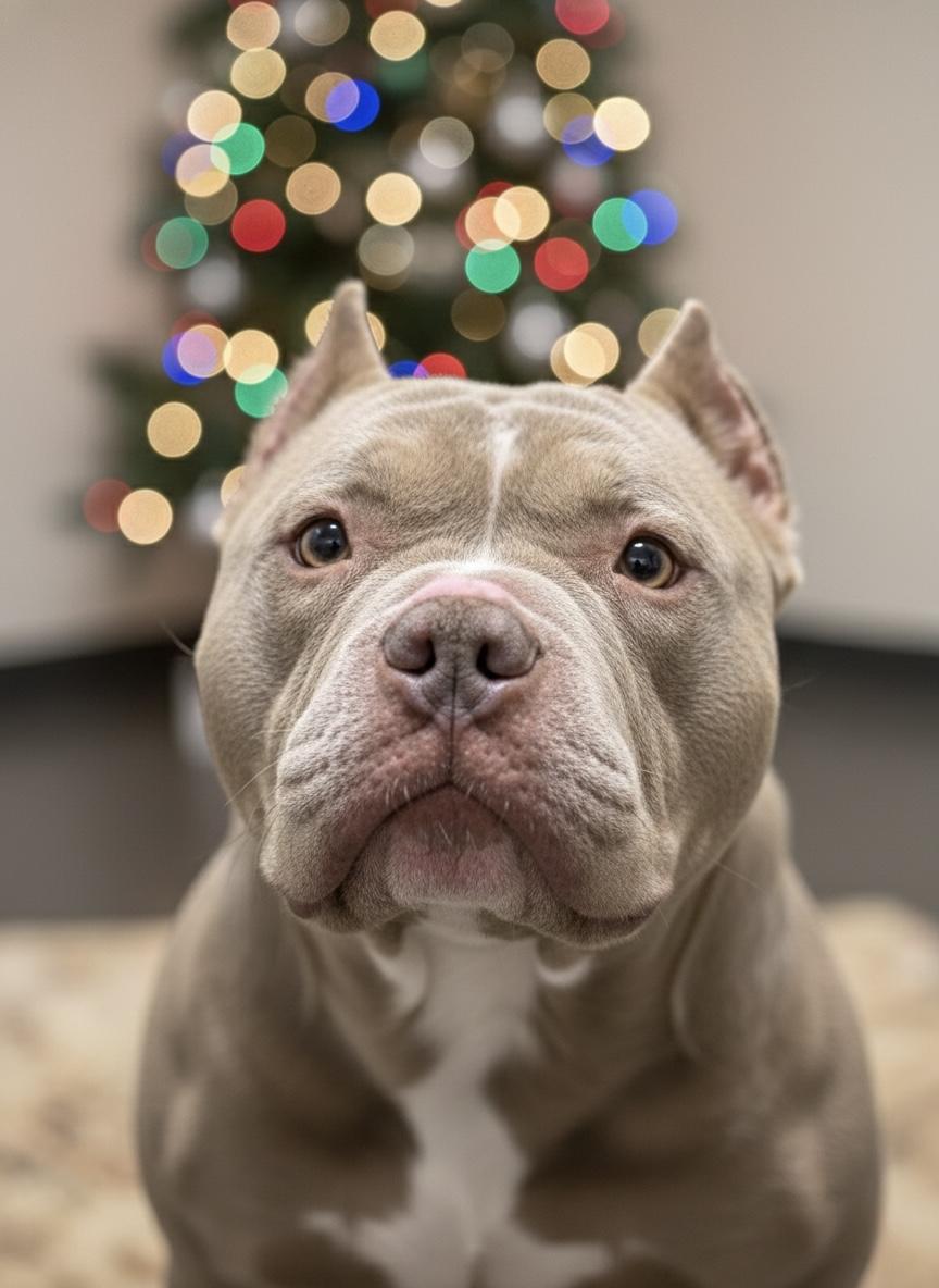 Flower, Adoptable, Adult Female American Bully.