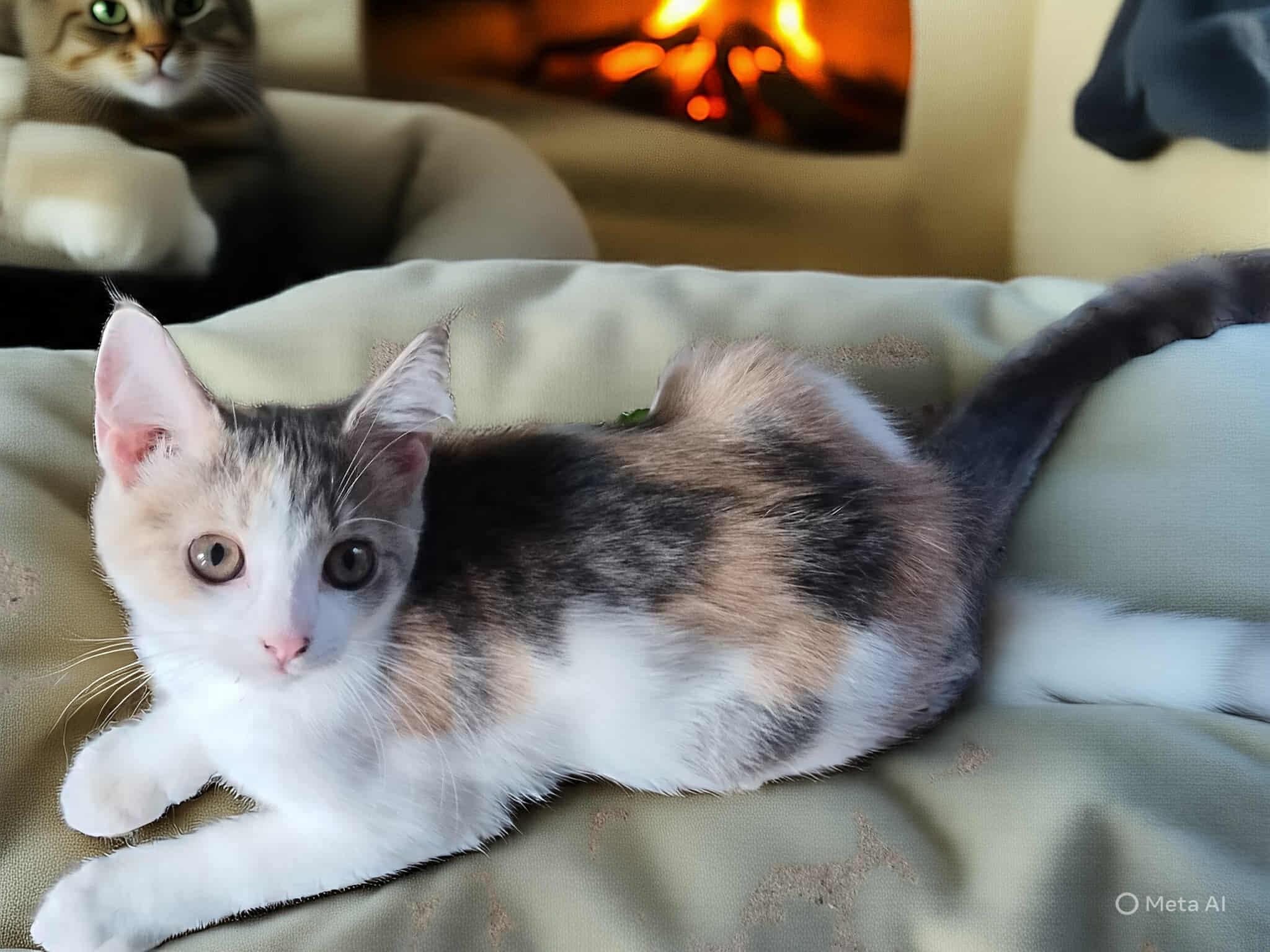 Enlarge Bernadette, a Adoptable Domestic Short Hair in Greensburg, PA image 1/1