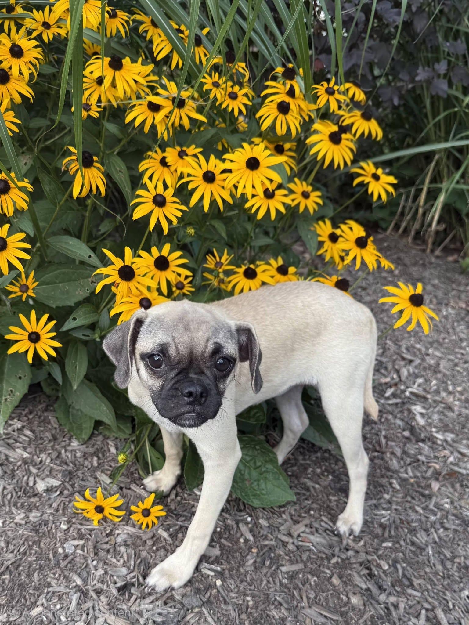 French Fry, a ADOPTABLE mixed breed in East Sparta, OH image 3/5