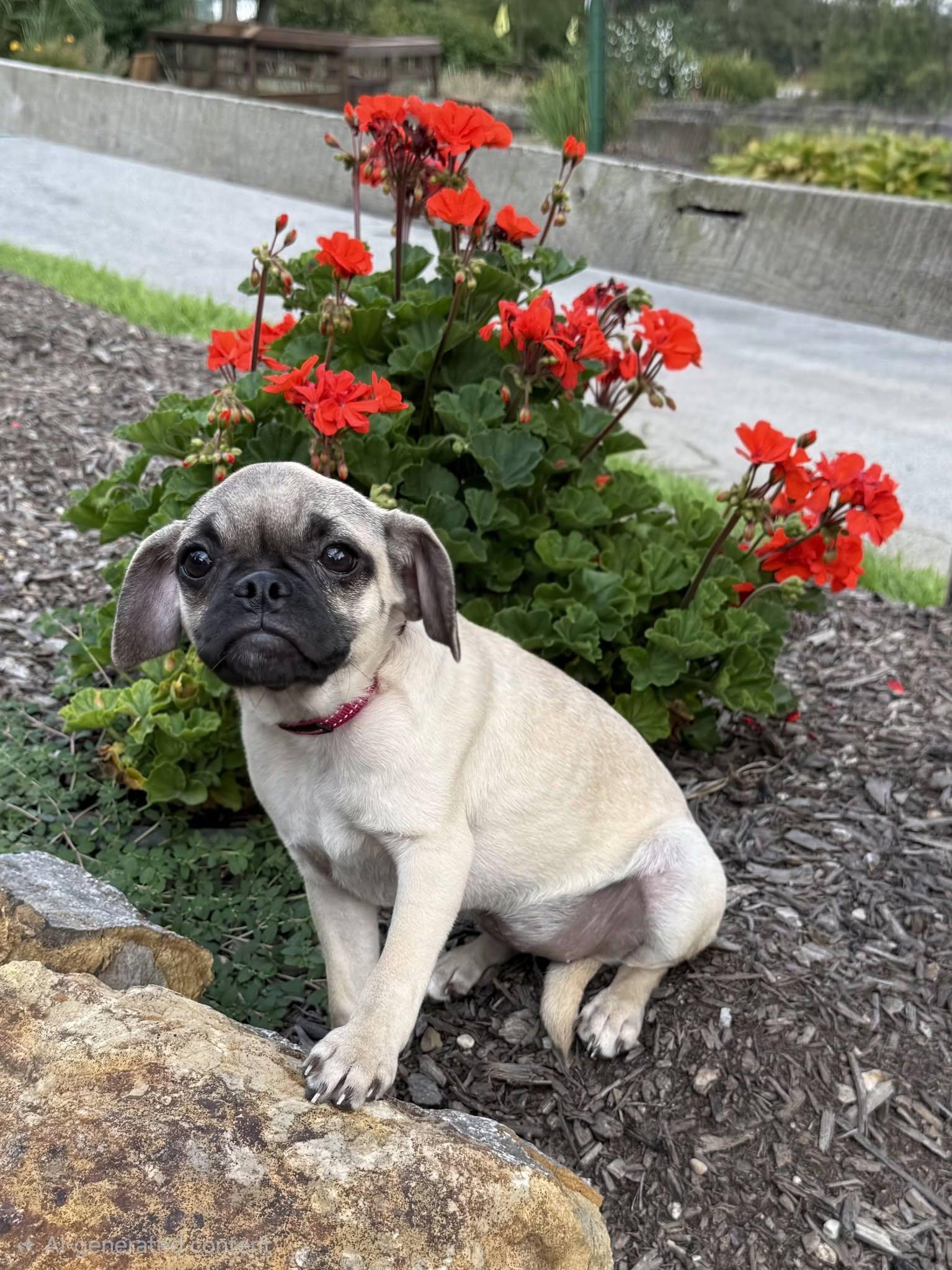 French Fry, a ADOPTABLE mixed breed in East Sparta, OH image 4/5