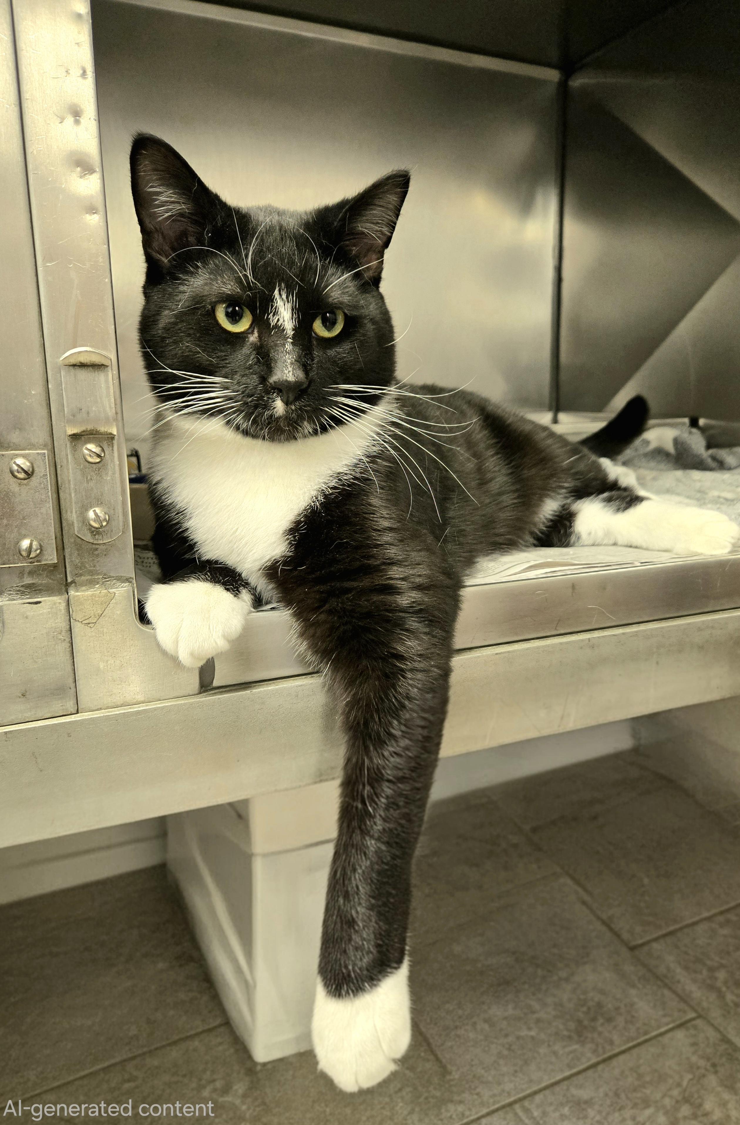 Alvin, a ADOPTABLE Domestic Short Hair in Arlington Heights, IL image 5/5