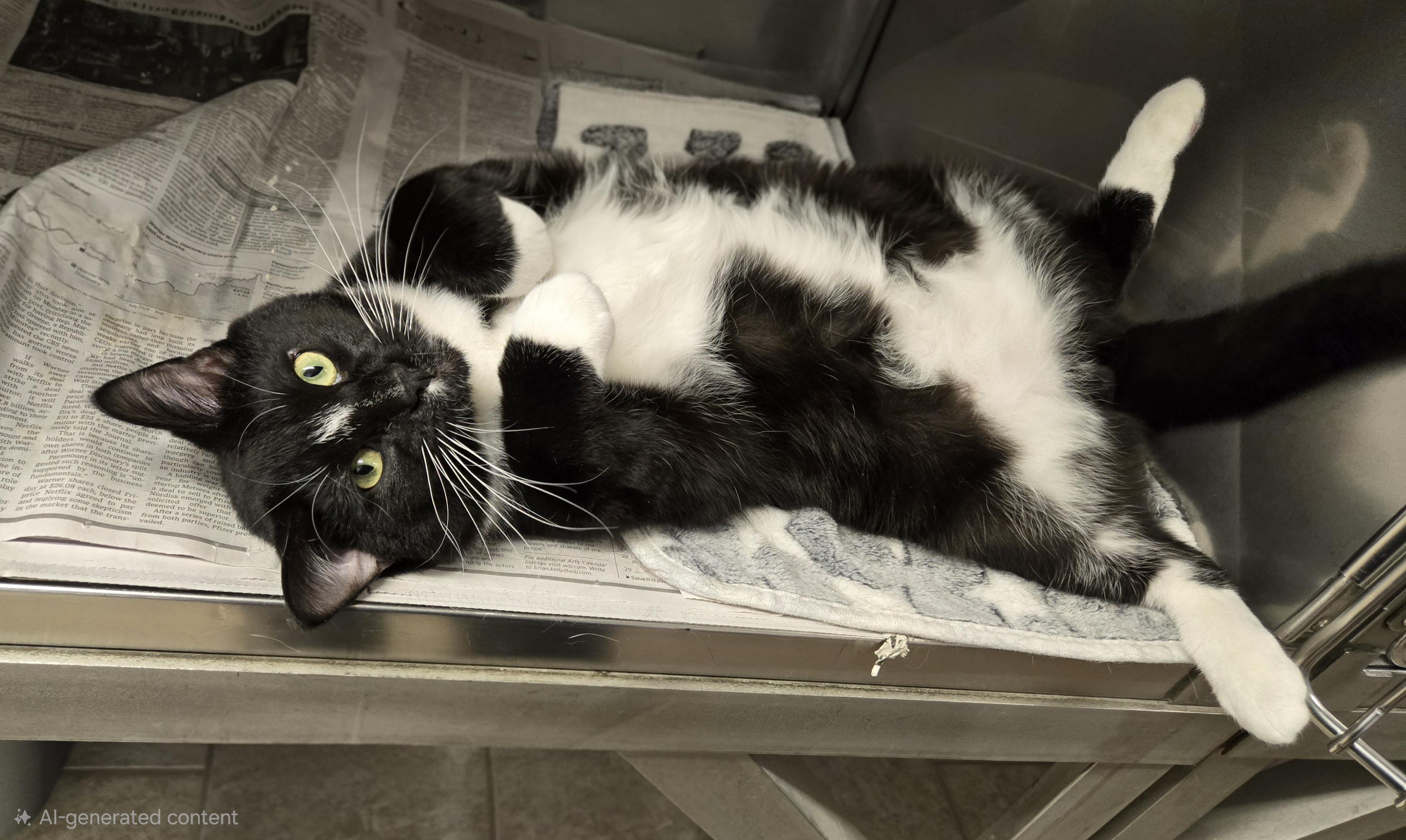 Alvin, a ADOPTABLE Domestic Short Hair in Arlington Heights, IL image 4/5