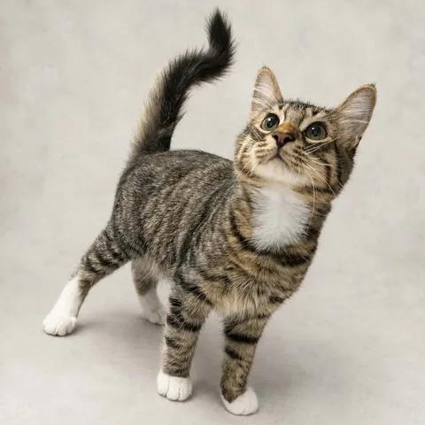 Ziggy, Adoptable, Young Male Domestic Short Hair.