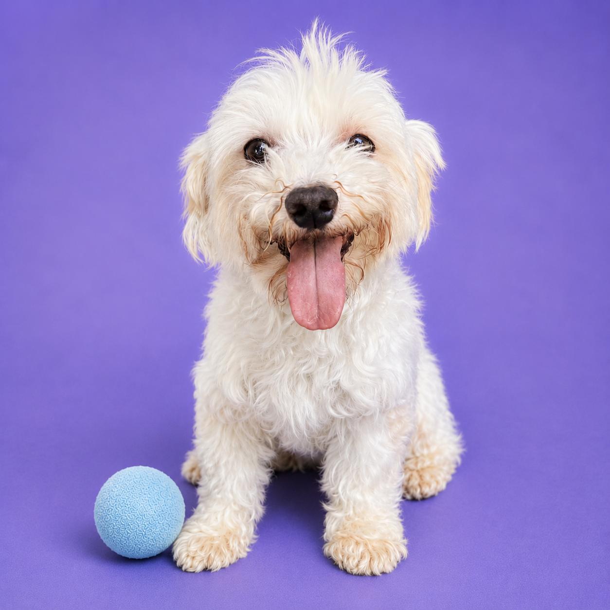 Maho, ADOPTABLE, Senior Male Maltese.