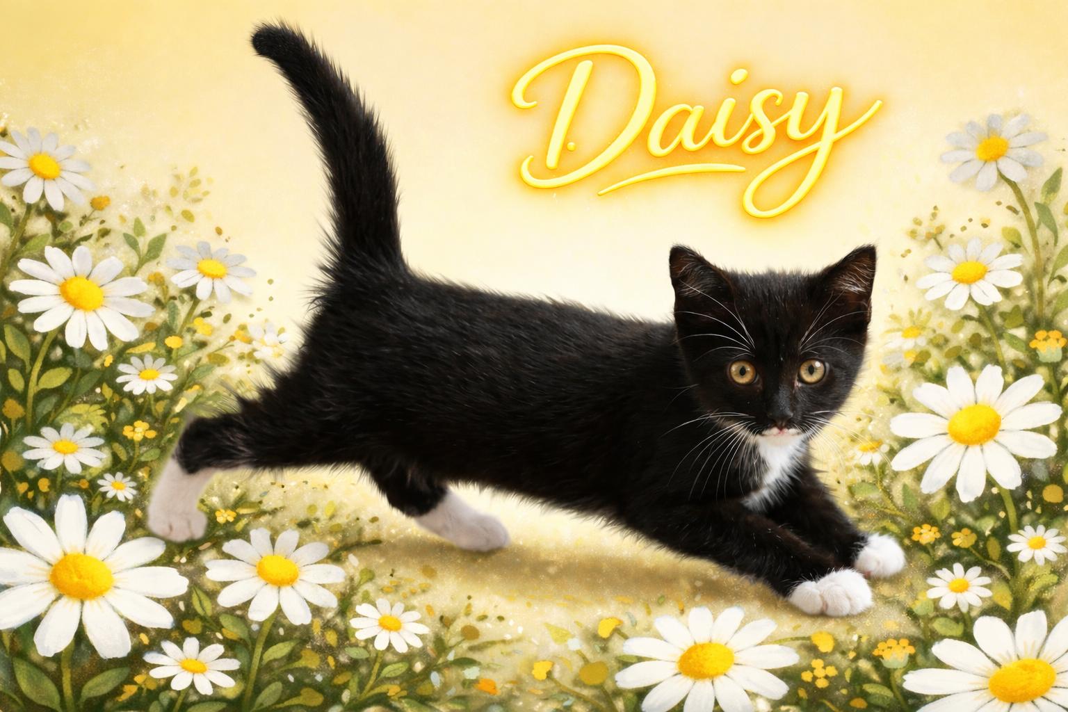 Enlarge Daisy, a ADOPTABLE Tuxedo in Houston, TX image 5/6