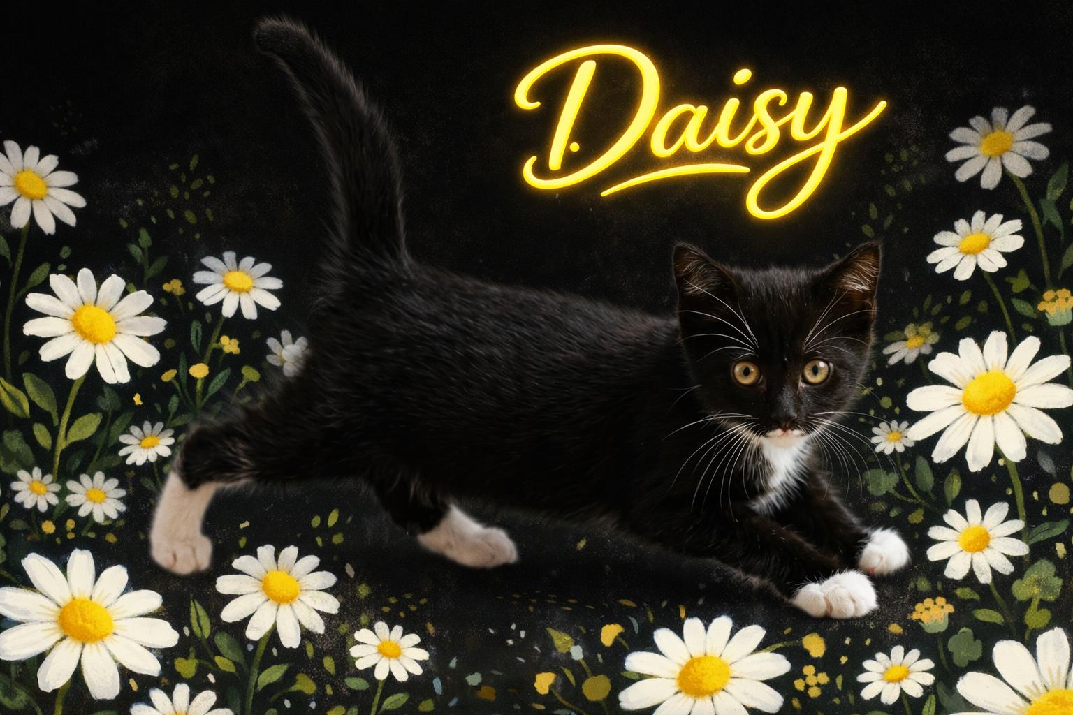 Enlarge Daisy, a ADOPTABLE Tuxedo in Houston, TX image 6/6