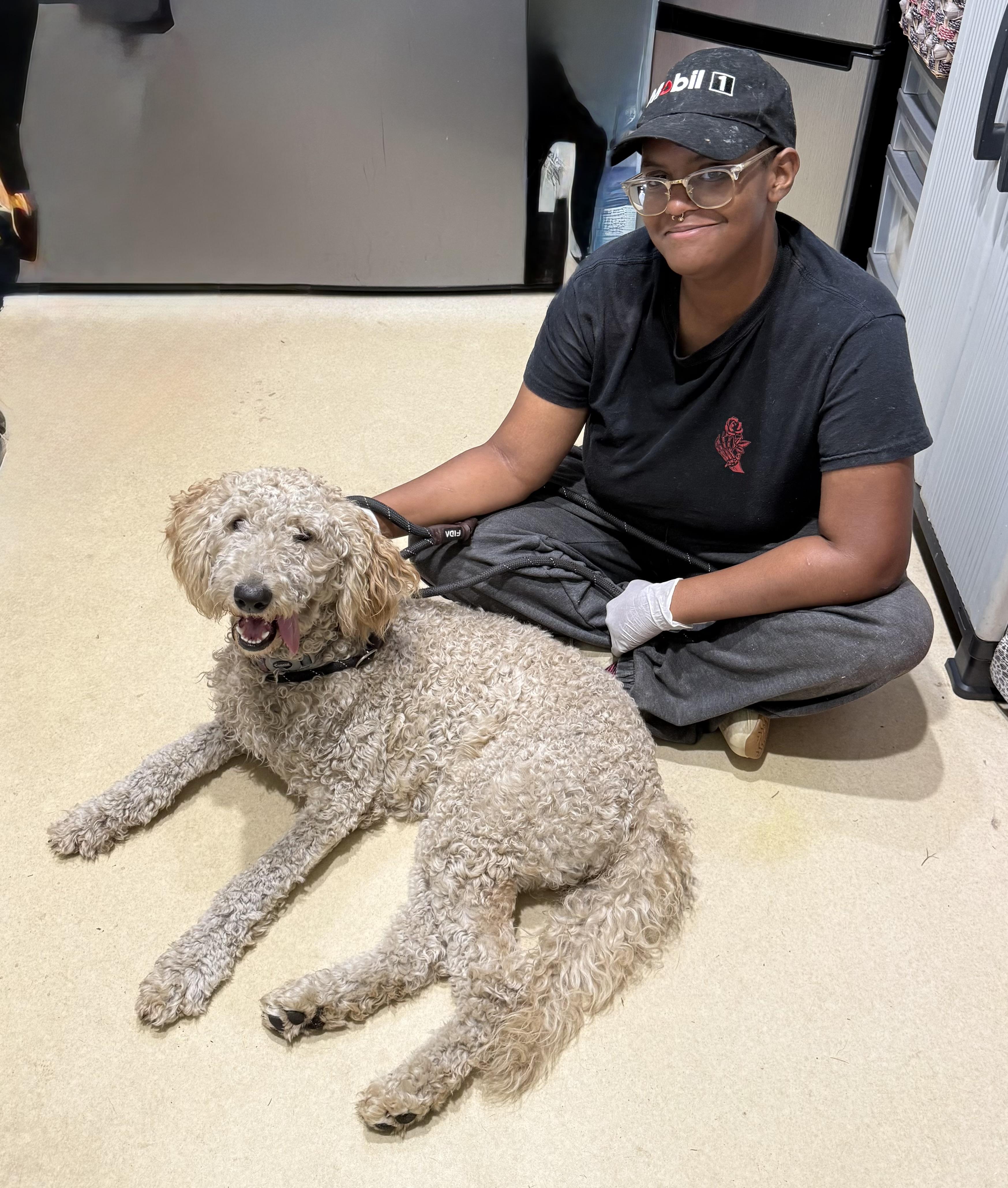 Enlarge Curly, an adopted mixed breed in Sebring, FL image 2/4