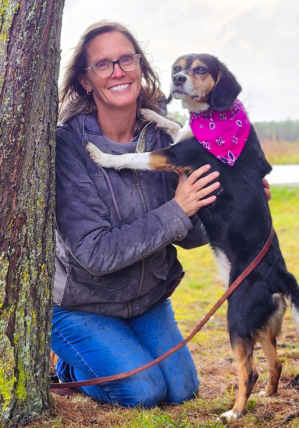 Athena, an adoptable Beagle, Terrier in Cheboygan, MI, 49721 | Photo Image 4