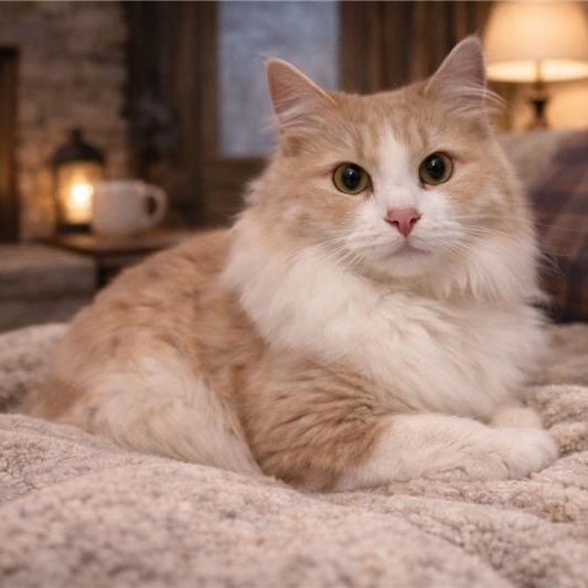 Cora, ADOPTABLE, Adult Female Domestic Long Hair.