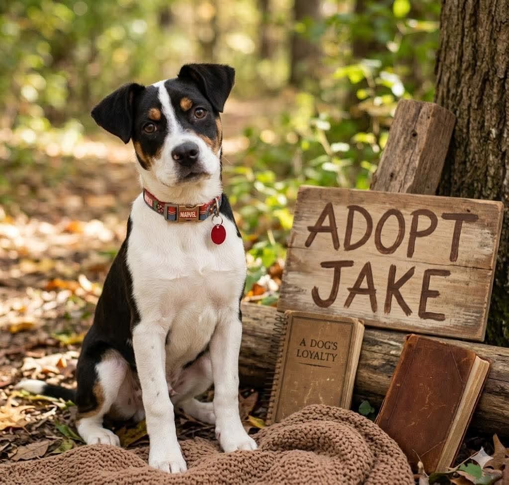Enlarge **JAKE**, a Adoptable Australian Shepherd in North Prairie, WI image 1/3