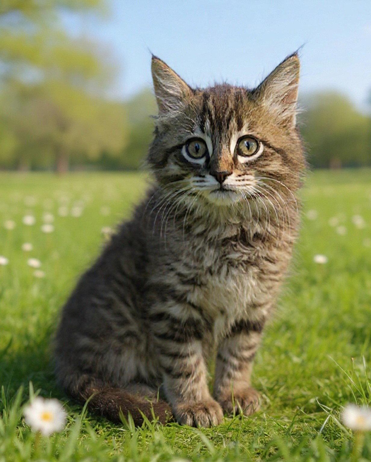 Alex 26/302, Adopted, Kitten Male Domestic Long Hair.