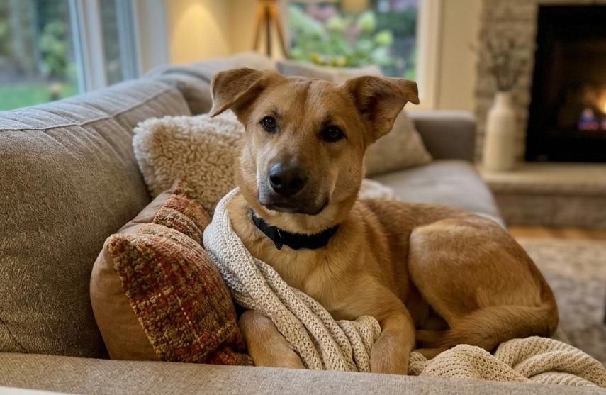 Enlarge **GAMER**, a Adoptable mixed breed in North Prairie, WI image 2/3