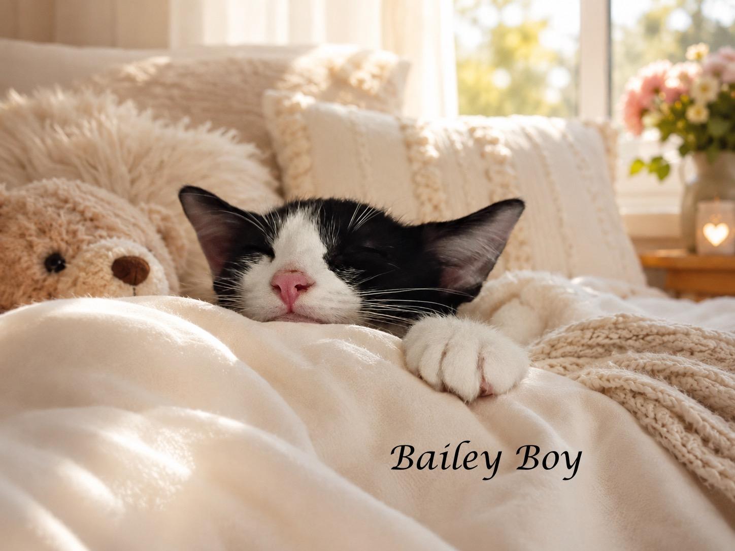 Enlarge BAILEY BOY, a ADOPTABLE Domestic Short Hair in Monrovia, CA image 3/5