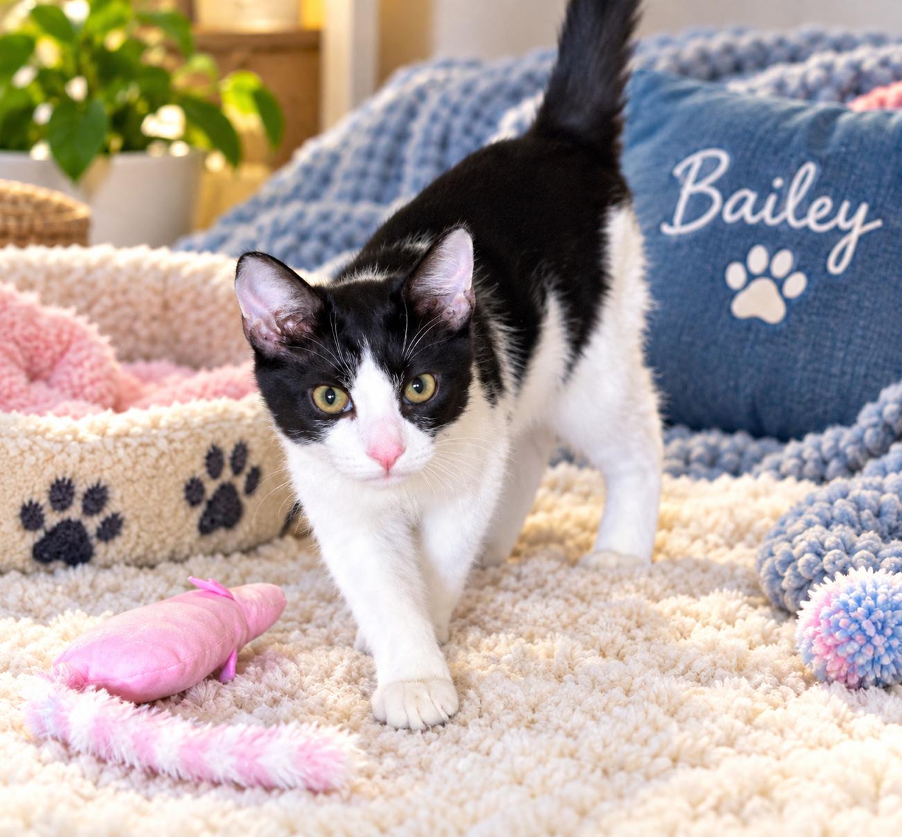 Enlarge BAILEY BOY, a Adoptable Domestic Short Hair in Monrovia, CA image 2/6