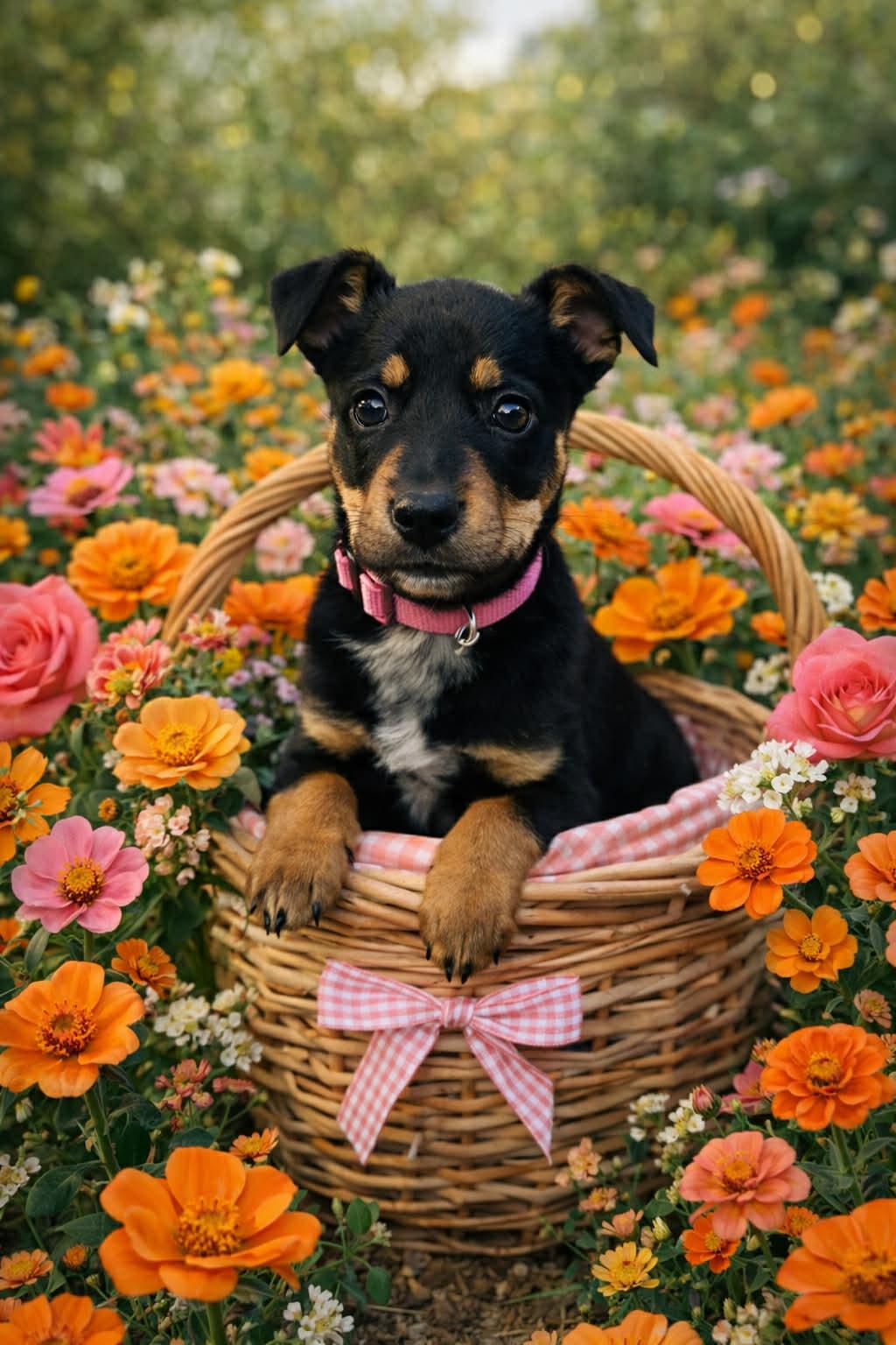 Sadi, ADOPTABLE, Puppy Female Rottweiler.