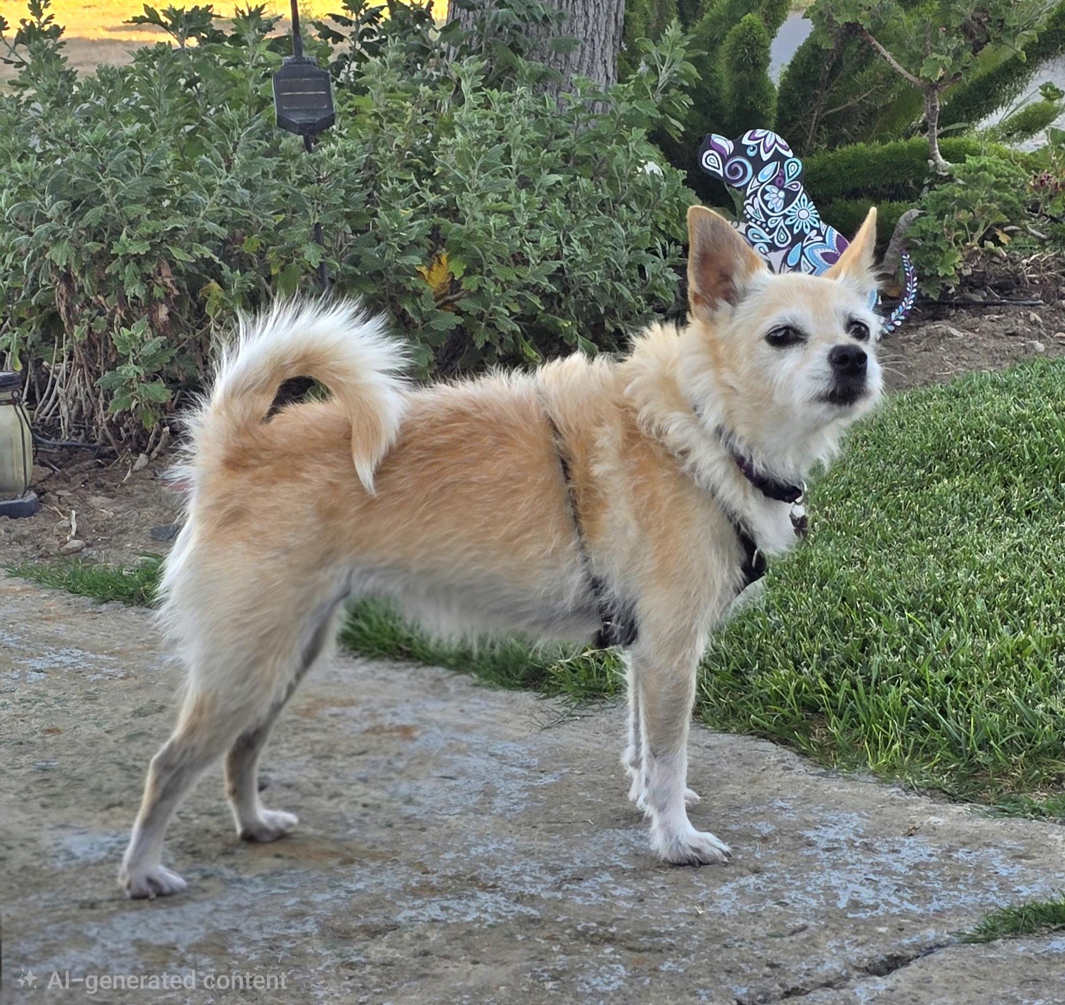 Muffin, Adopted, Adult Female Terrier & Chihuahua.