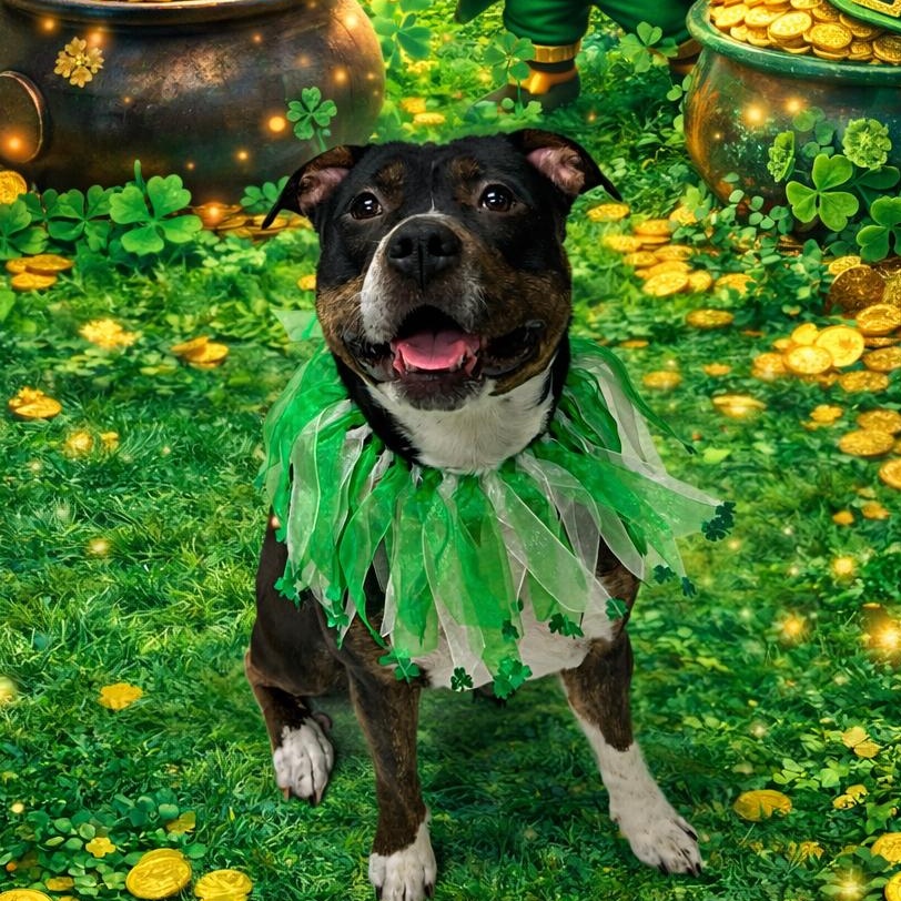 Betsy, adoptable, Adult Female Terrier & Rottweiler.