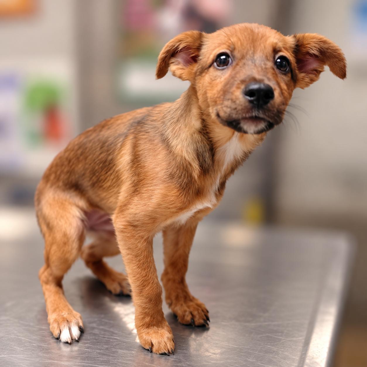 Lemon, Adoptable, Puppy Female Mixed Breed.