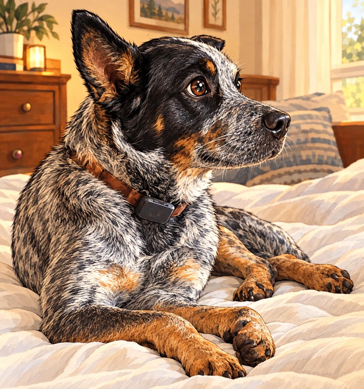 Stormy, Adoptable, Young Female Australian Cattle Dog / Blue Heeler.