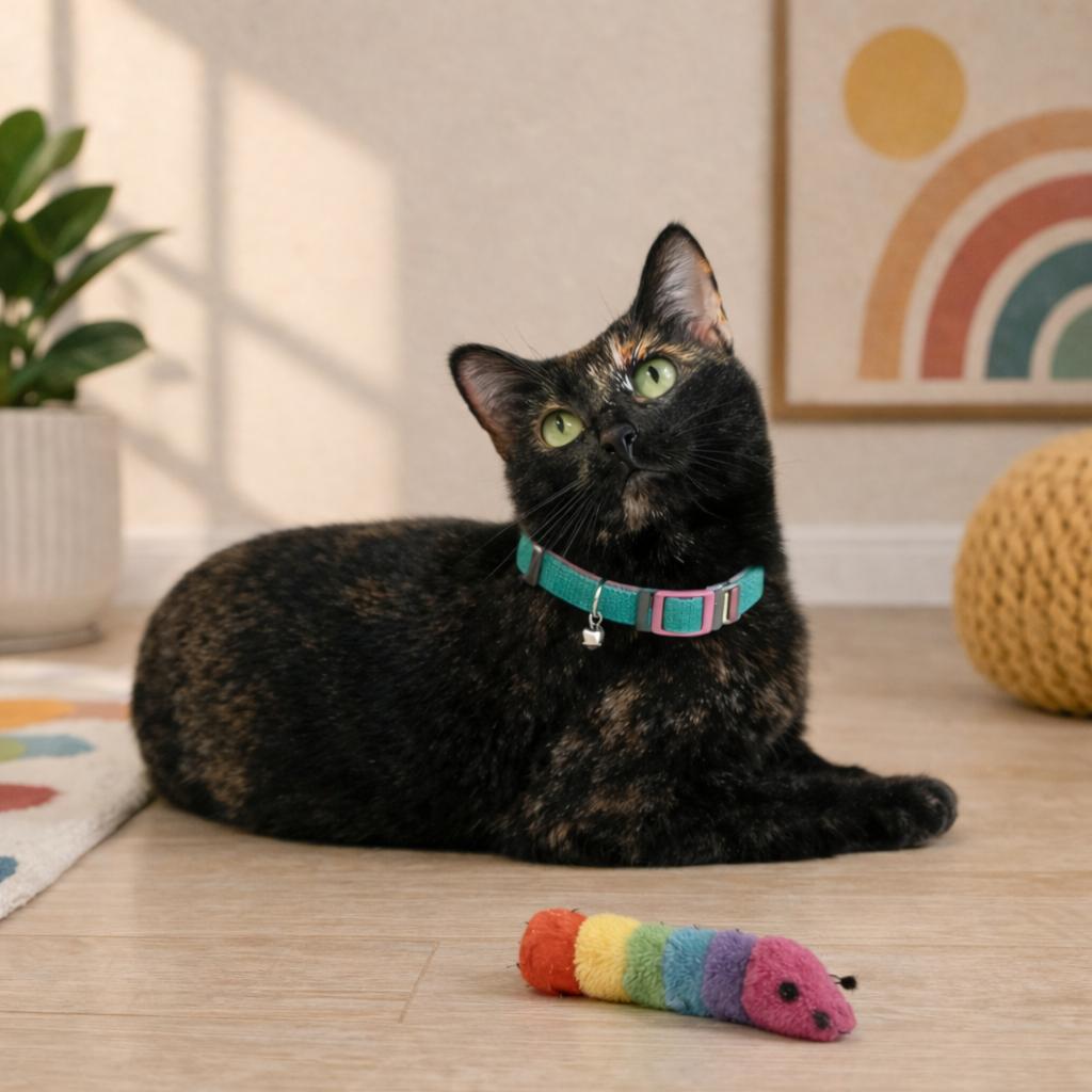 Enlarge Harlee — Feather Wand Fanatic & Playtime Pro, a Adoptable mixed breed in Hillsboro, TX image 2/6