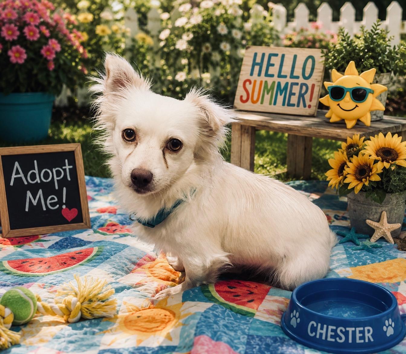 Chester, a ADOPTABLE mixed breed in Elmhurst, IL image 1/6