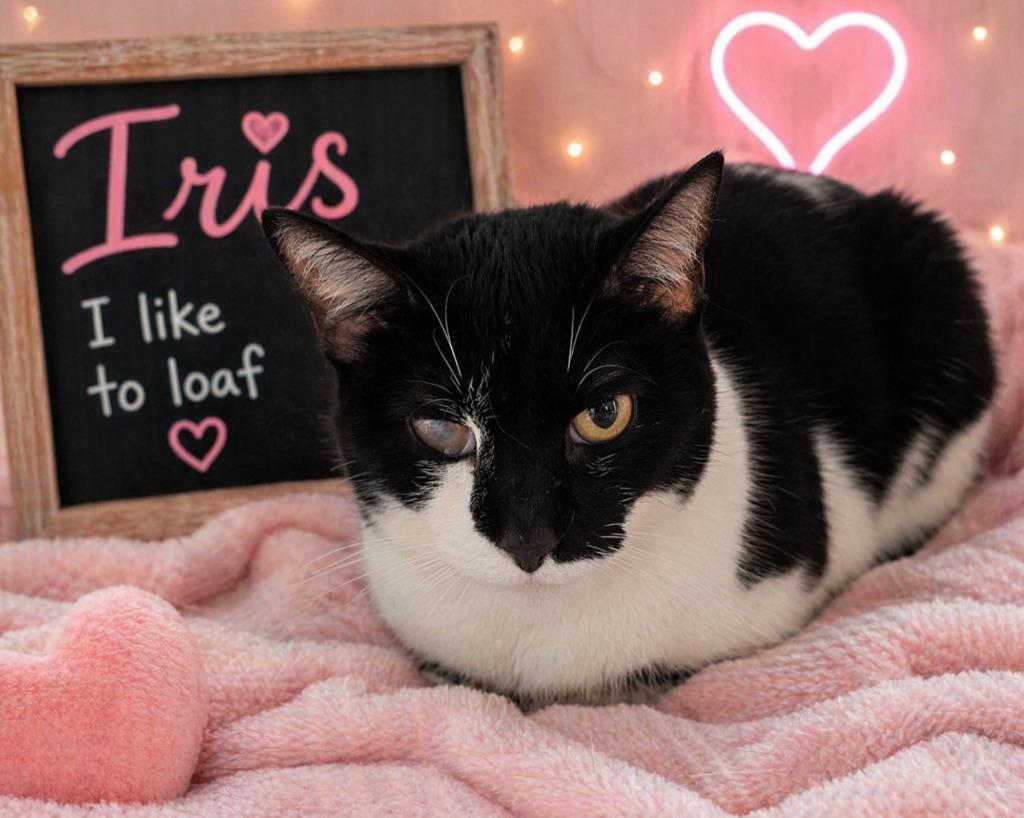 Iris, Adoptable, Young Female Domestic Short Hair.