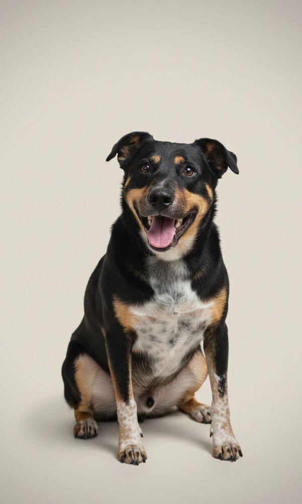 Gordito, Adoptable, Adult Male Rottweiler.