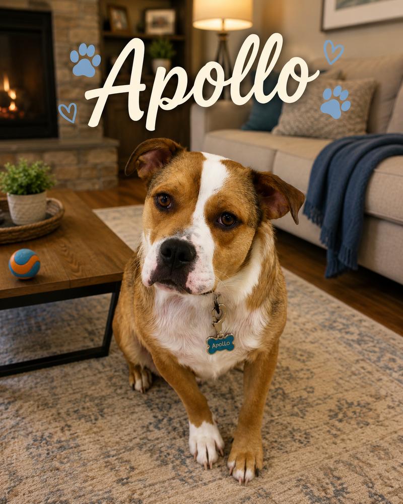 Enlarge Apollo, a Adoptable mixed breed in Tulsa, OK image 1/4