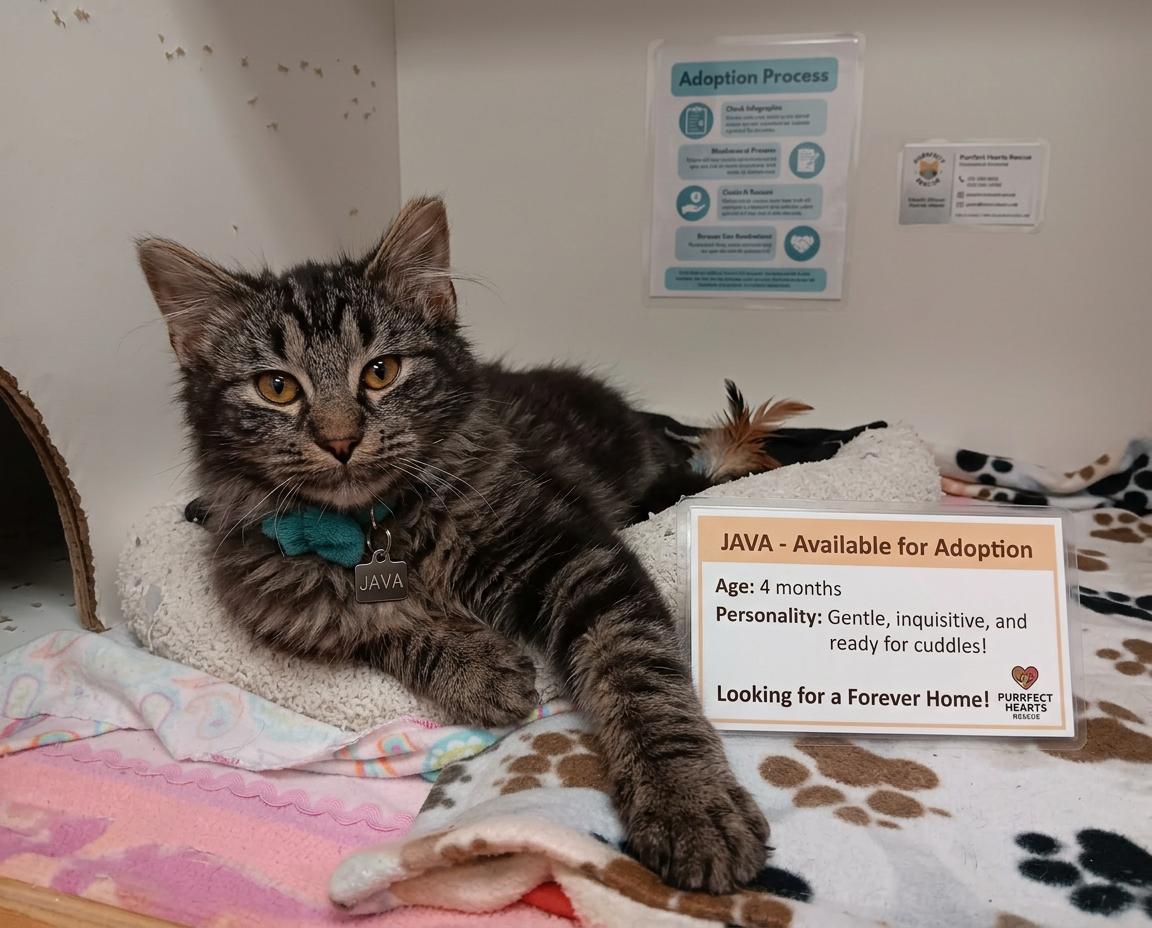 Enlarge Java, a ADOPTABLE Tabby in Blairsville, GA image 3/3