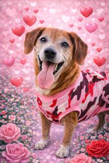 Gemma {COMING SOON}, Adoptable, Senior Female Mountain Cur & Labrador Retriever.