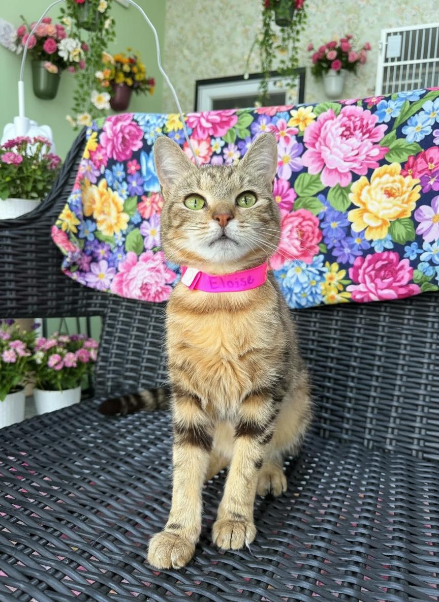 Eloise, ADOPTABLE, Young Female Tabby.