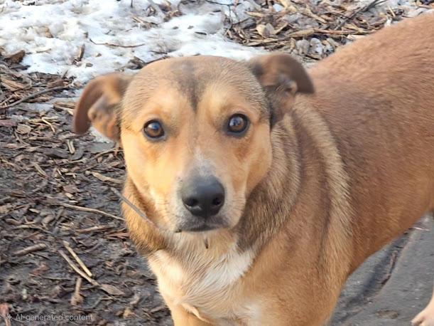 Princess, adopted, Adult Female Shepherd.