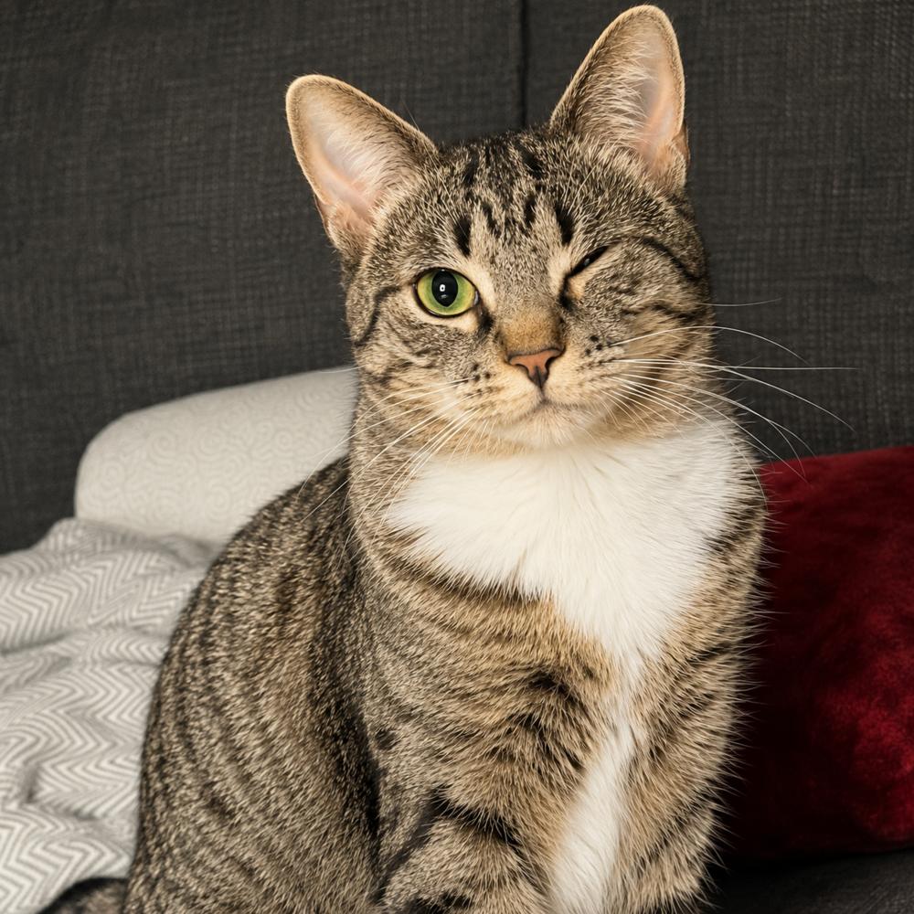 Lotus, Adoptable, Young Female Domestic Short Hair.