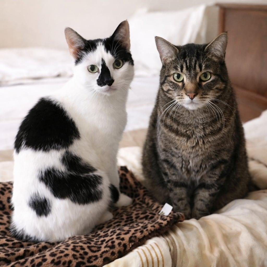 Tucker & Tyler, Adoptable, Adult Male Domestic Short Hair.