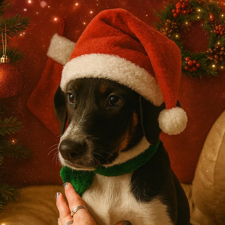 Duke, Adoptable, Puppy Male Poodle & German Shepherd Dog.