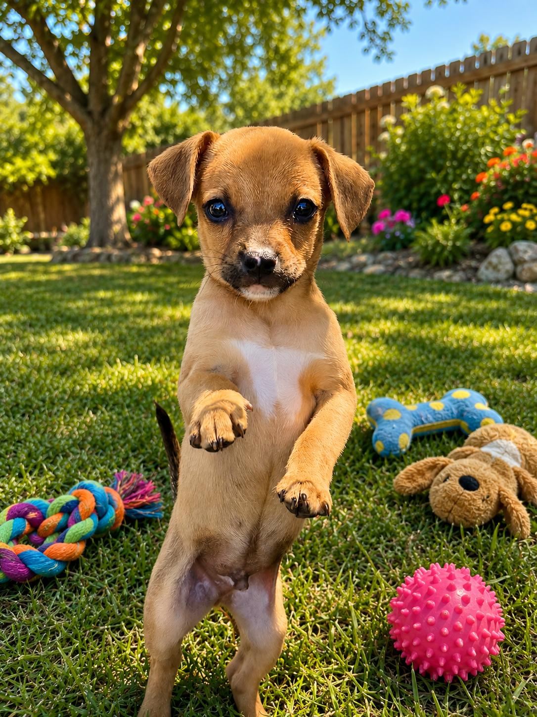 Elton John, Adoptable, Puppy Male Chihuahua.
