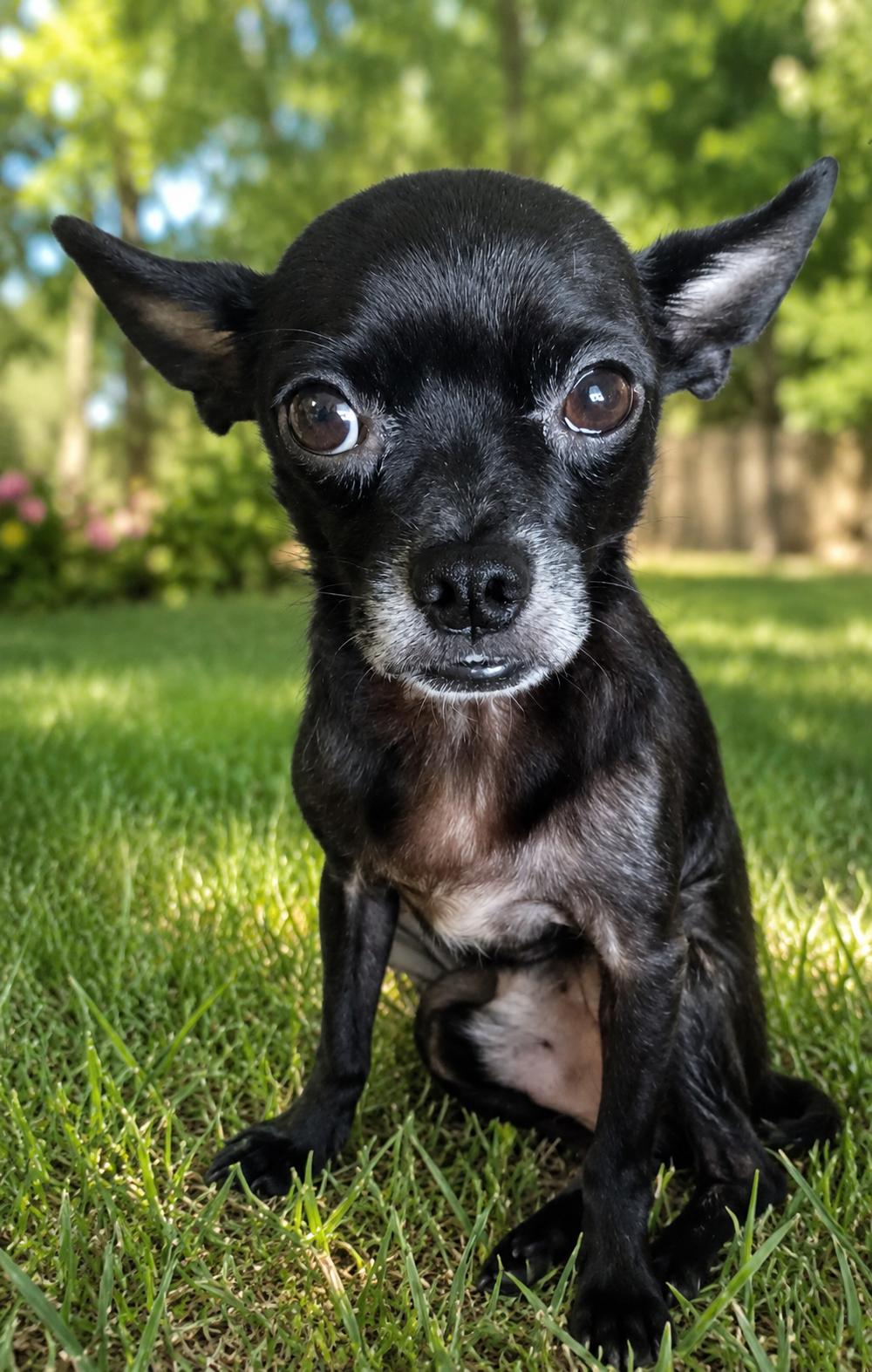 Ponchico, adopted, Young Male Chihuahua.