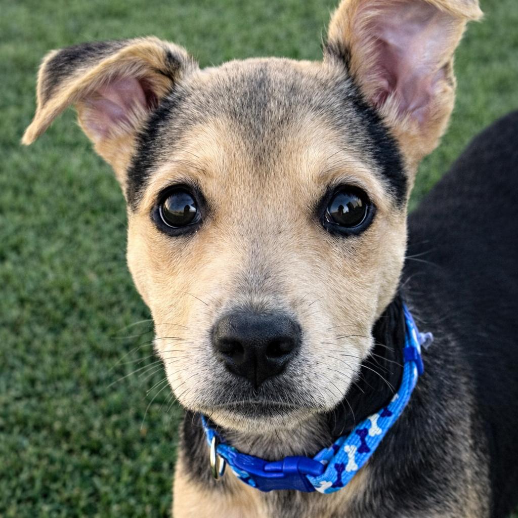 Foster Puppy Renee, adopted, Puppy Female Terrier.