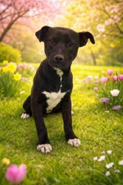 Clover, Adoptable, Puppy Female Terrier.