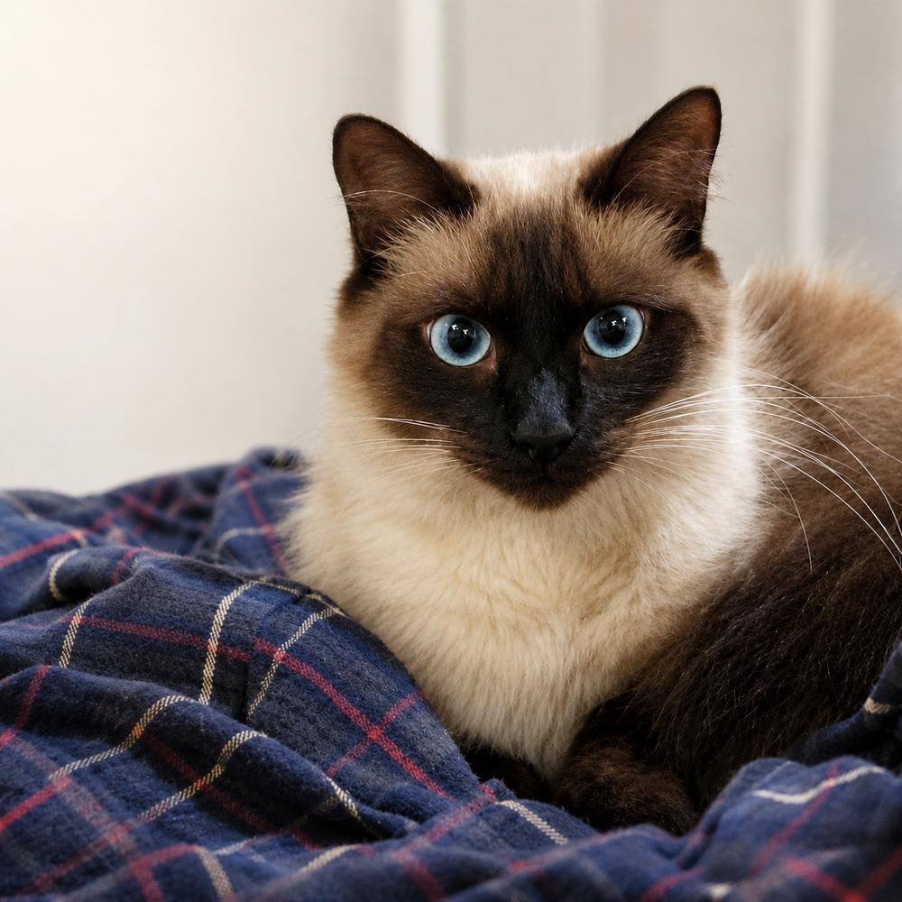Sherman 3, Adoptable, Adult Male Siamese.