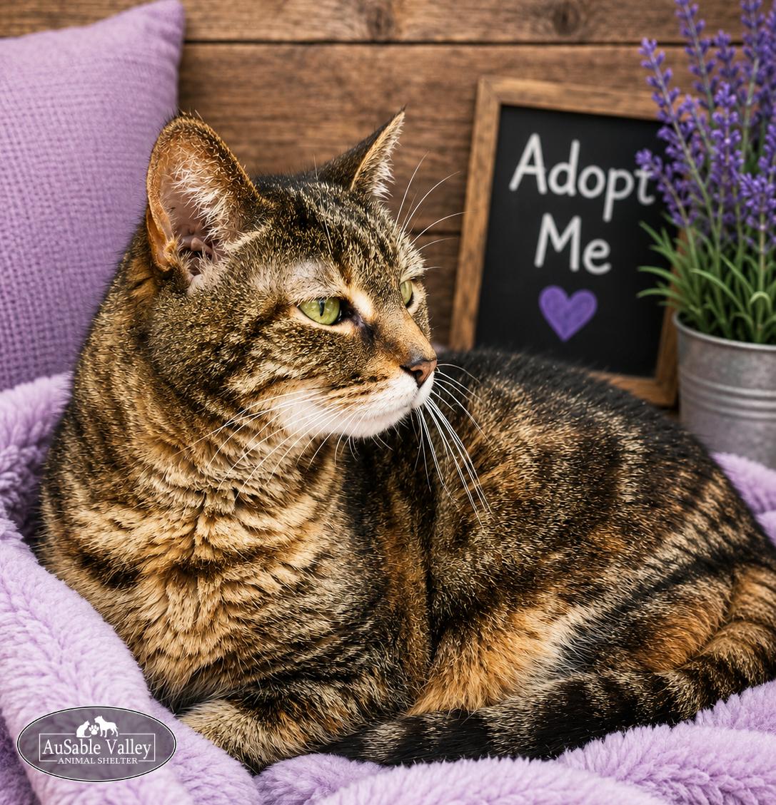 Enlarge Hazel, a ADOPTABLE Domestic Medium Hair in Grayling, MI image 6/6