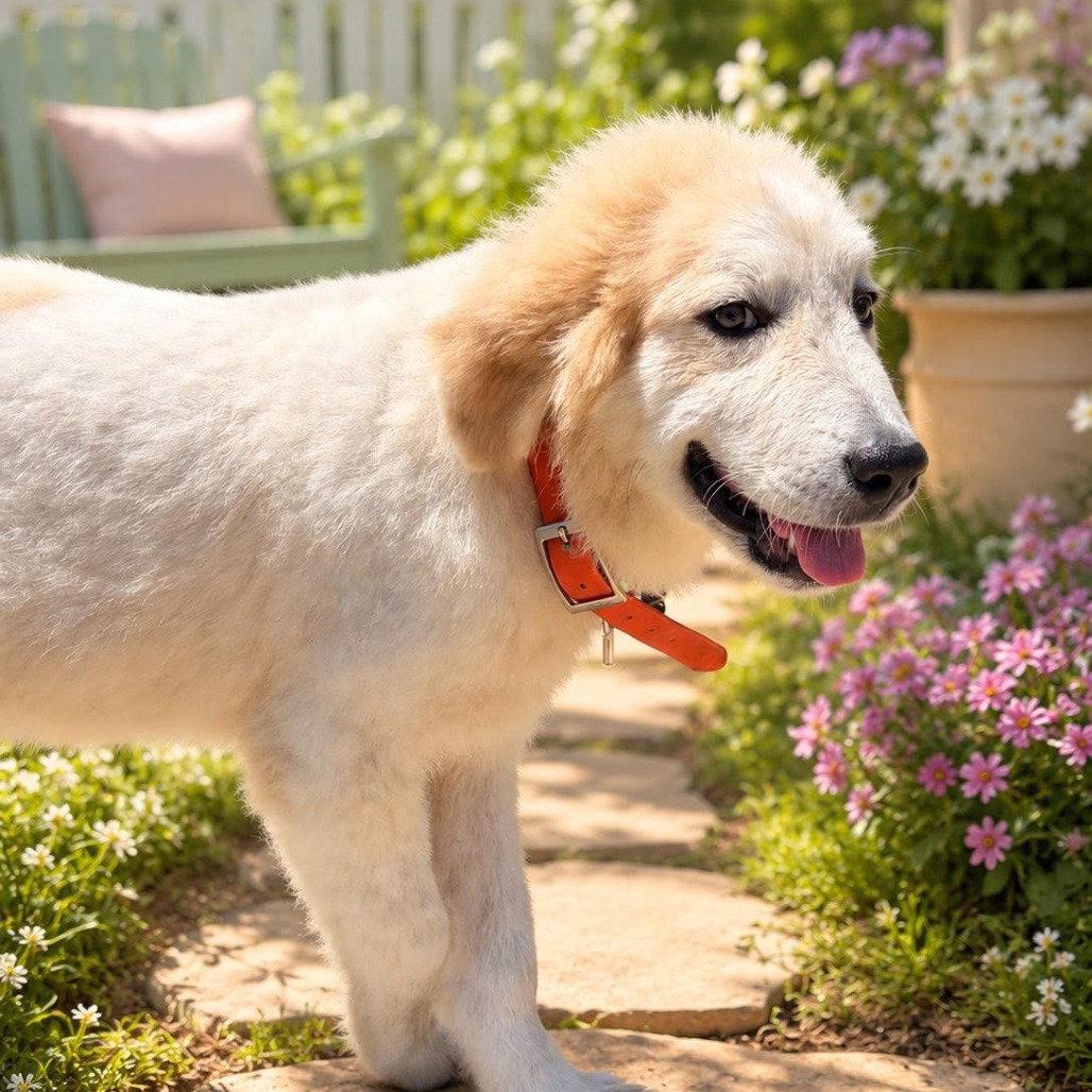 Bernie - 5 Months ( avail 8/12), Adoptable, Young Male Great Pyrenees.