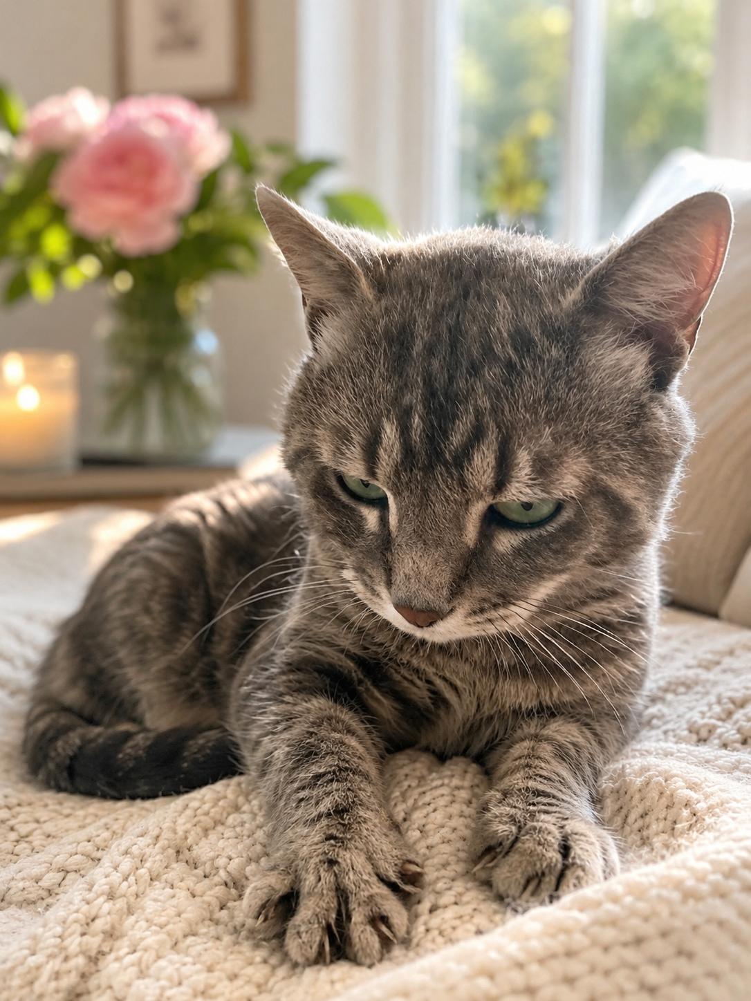 Murky, Adoptable, Adult Male Domestic Short Hair.