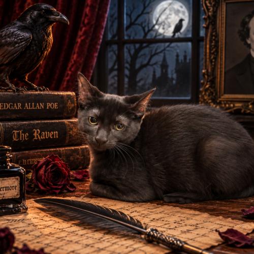 Enlarge Raven, a Adoptable Domestic Short Hair in Tampa, FL image 1/1