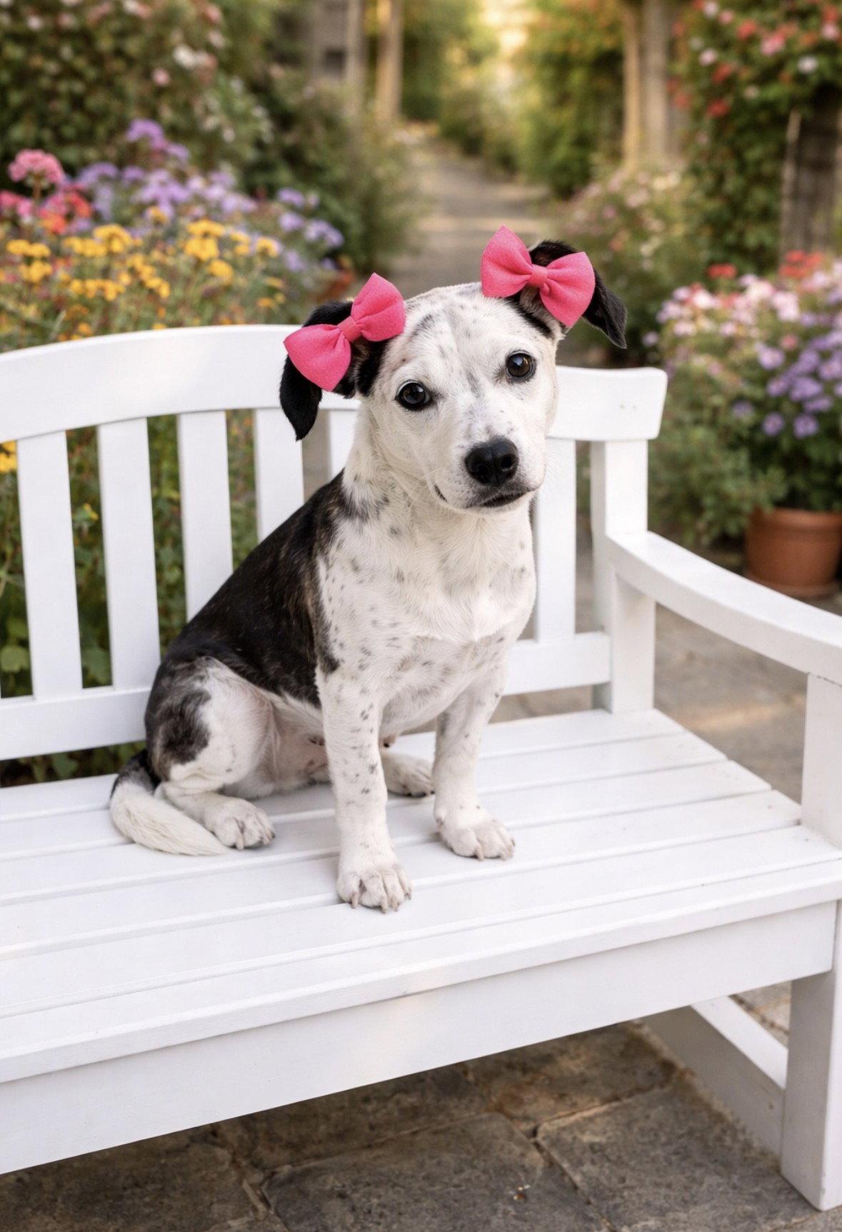 Enlarge Border collie lab mix pup female, a Adoptable mixed breed in Mount Laurel, NJ image 2/3