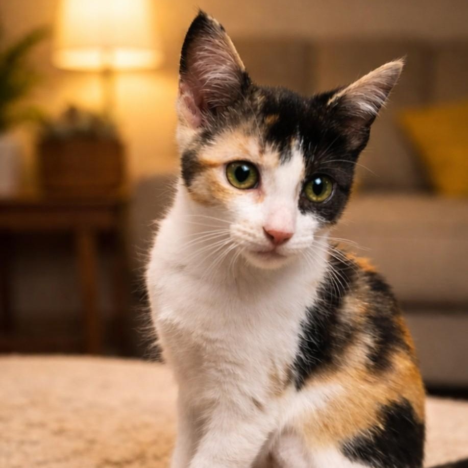 Peaches, ADOPTABLE, Kitten Female Domestic Short Hair.
