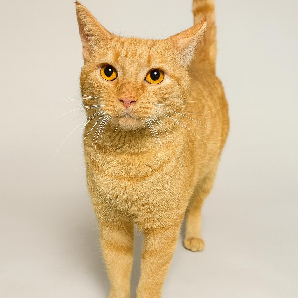 Simba, adoptable, Young Male Domestic Short Hair.