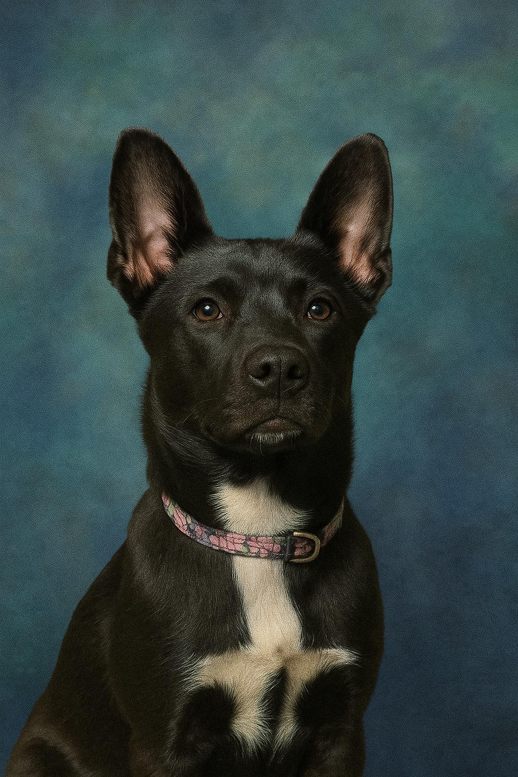 Dottie " Husky mix puppy female ", Adoptable, Young Female Husky & Staffordshire Bull Terrier.
