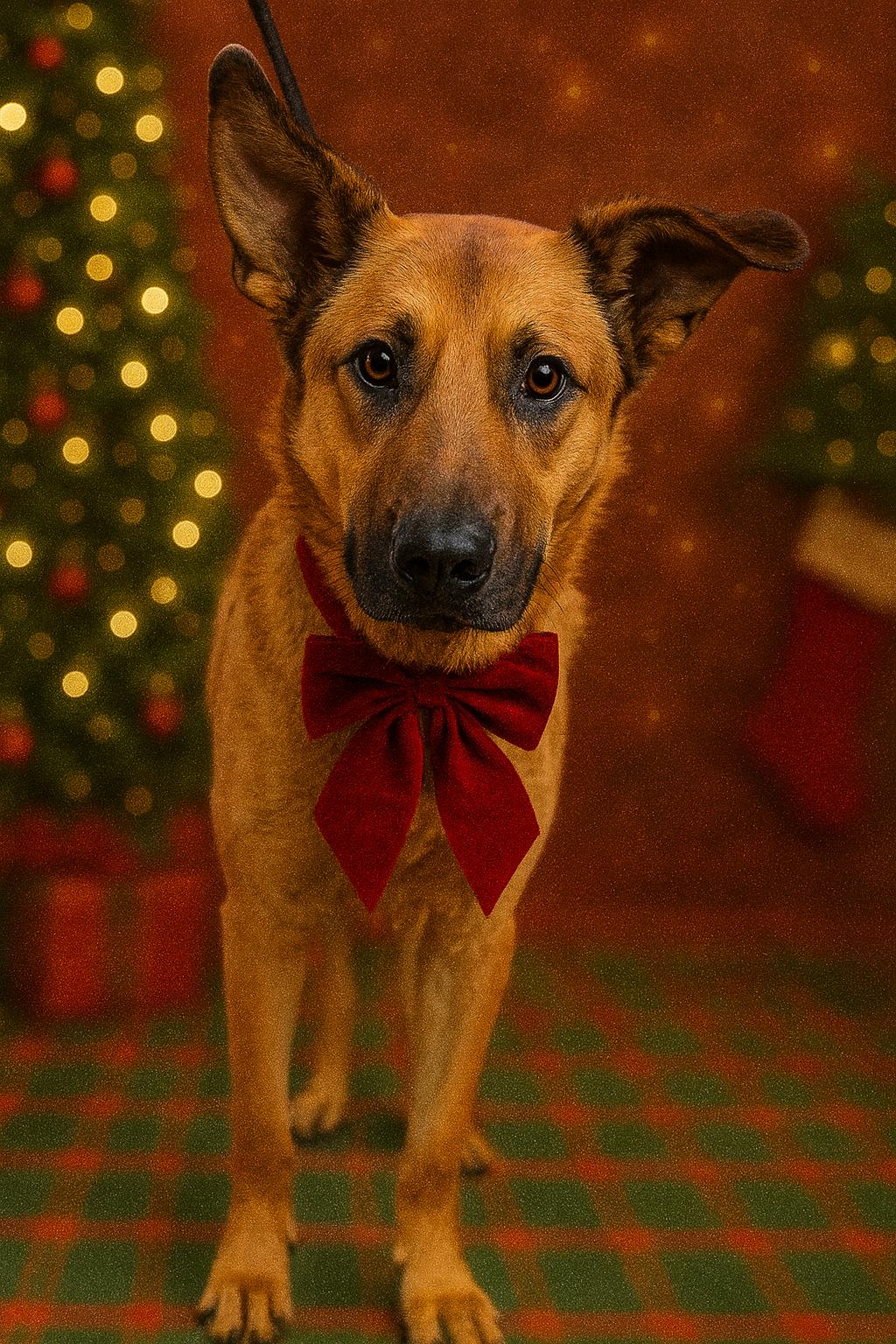 Felix, ADOPTABLE, Young Male Belgian Shepherd / Malinois & German Shepherd Dog.