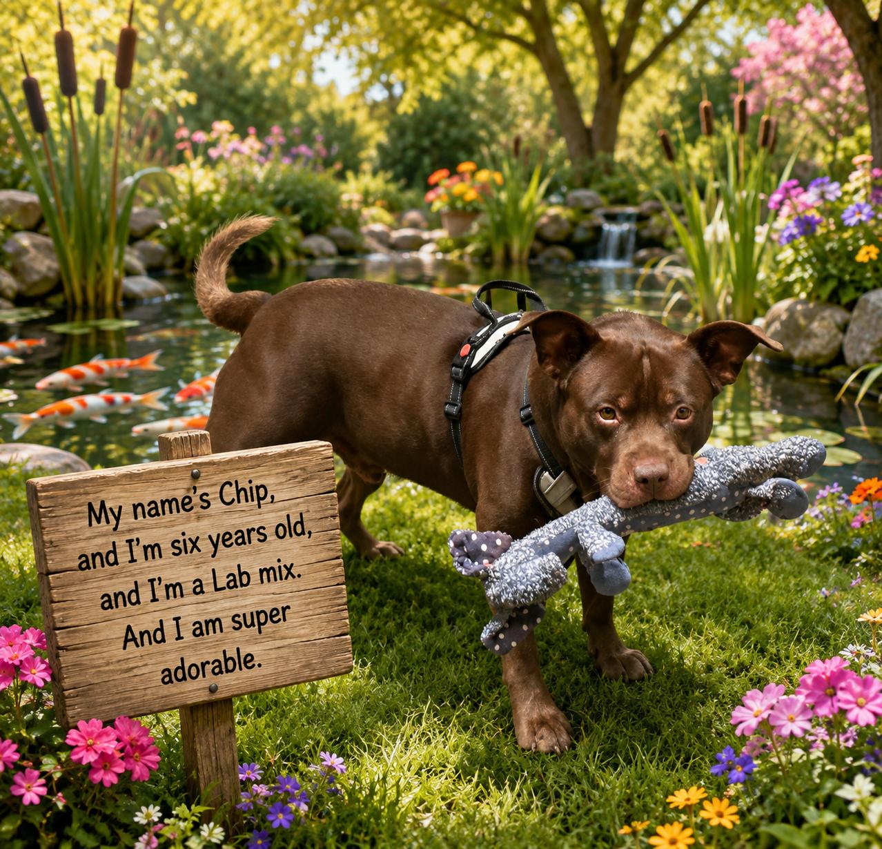 Enlarge Chip, a Adoptable mixed breed in Murphys, CA image 1/1